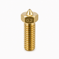 Volcano brass 0.2mm 3D printer nozzle, M6 thread, 1.75mm filament, high flow
