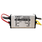 XWST DC-DC Buck Converter — 12V/24V to 5V (1A / 2A / 3A) IP67 Waterproof