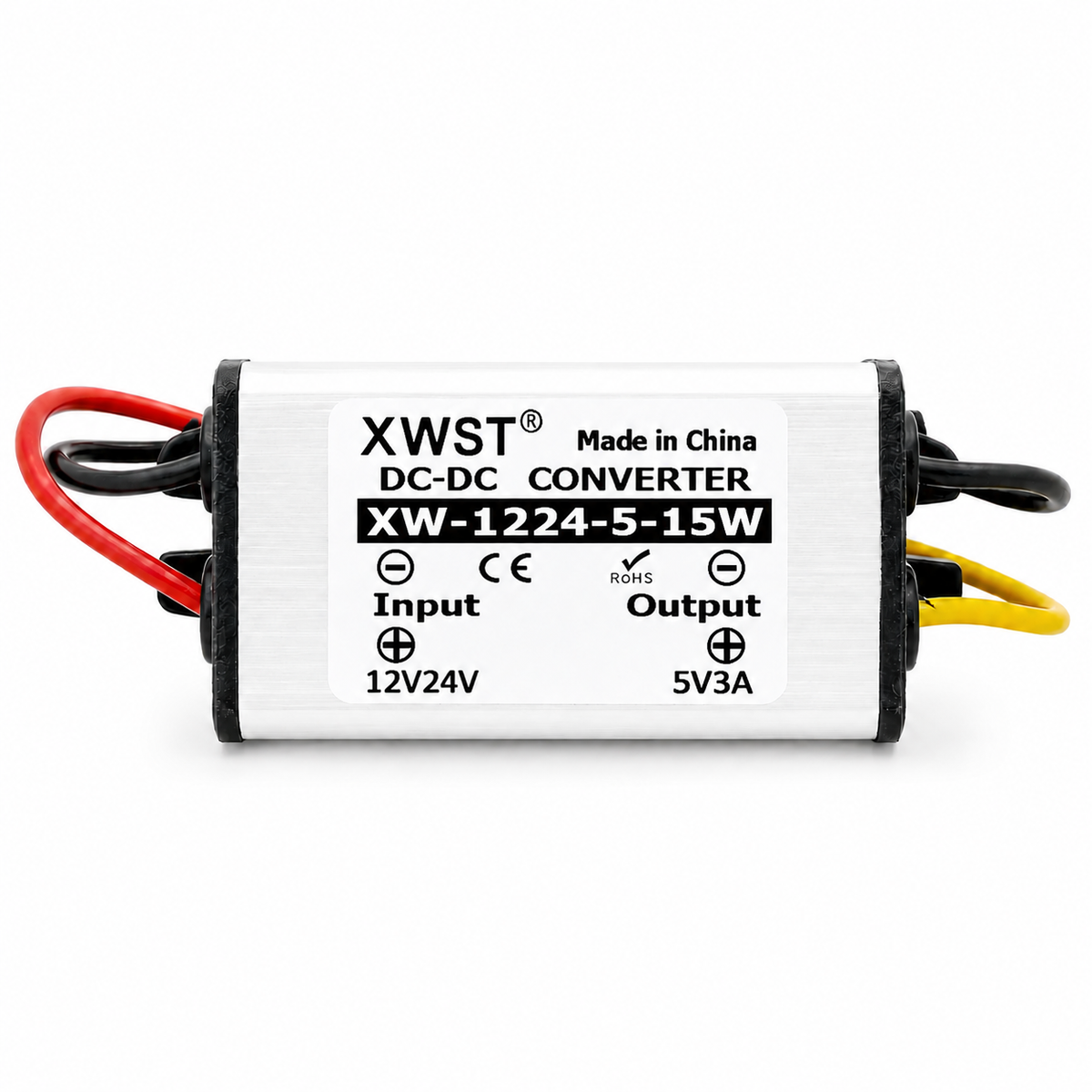 XWST 3A 15W 12V/24V to 5V waterproof buck converter