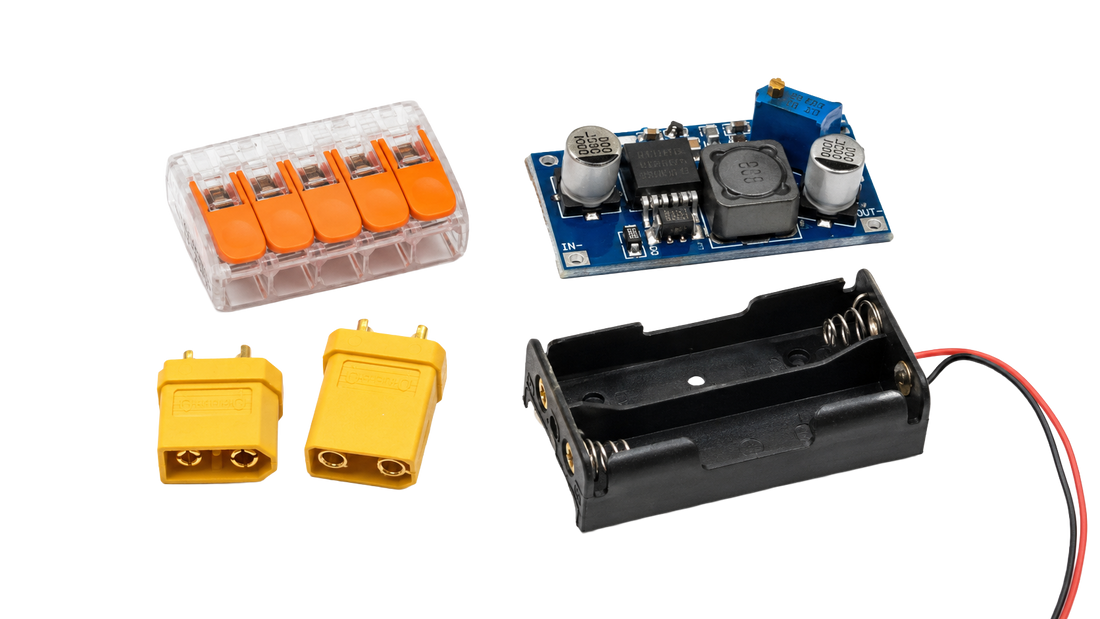 Arduino modules and sensors collage