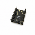 Underside of the soldered ESP32-H2 SuperMini clearance board showing the bent GPIO9 header pin