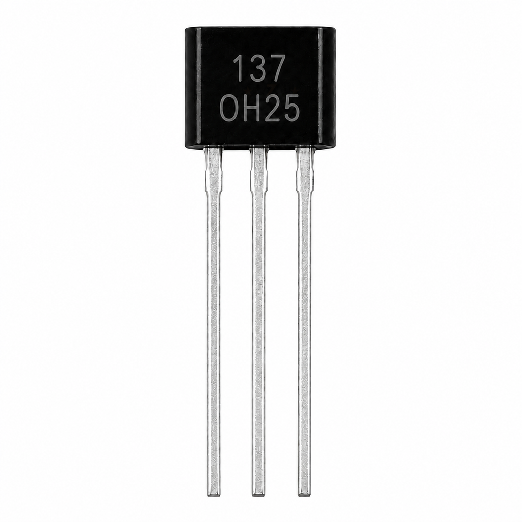 OH137 unipolar Hall effect switch in TO-92S package with three leads