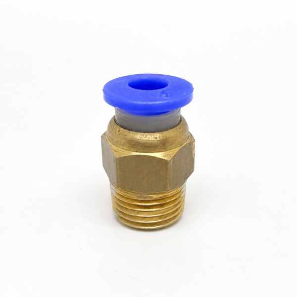 PC4-01 Pneumatic Coupler - 4mm Push Fit to 1/8" BSP Male