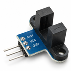Slot-type photoelectric interrupter sensor module front view