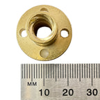 T8 Brass Leadscrew Nut — Pitch 2mm Lead 8mm